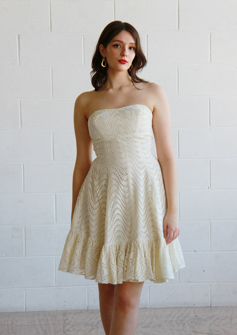 ivory ella dress Monday Dress in Ivory restocks this Friday !