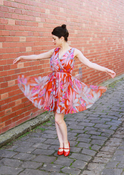 Vintage 1960s Jack Bryan Chiffon Daisy Dress / S – Sarah & Ludo