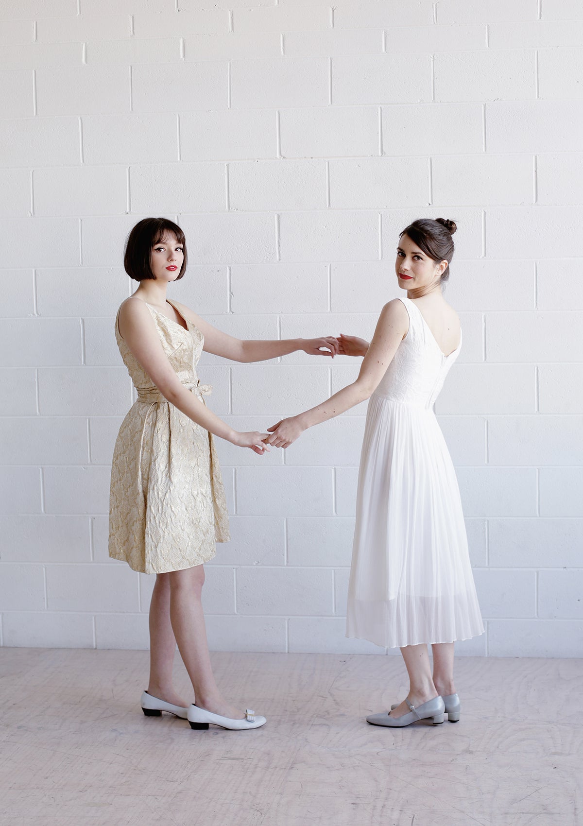 Vintage 1960s White Ballerina Dress / The MARGOT Dress / XS/S