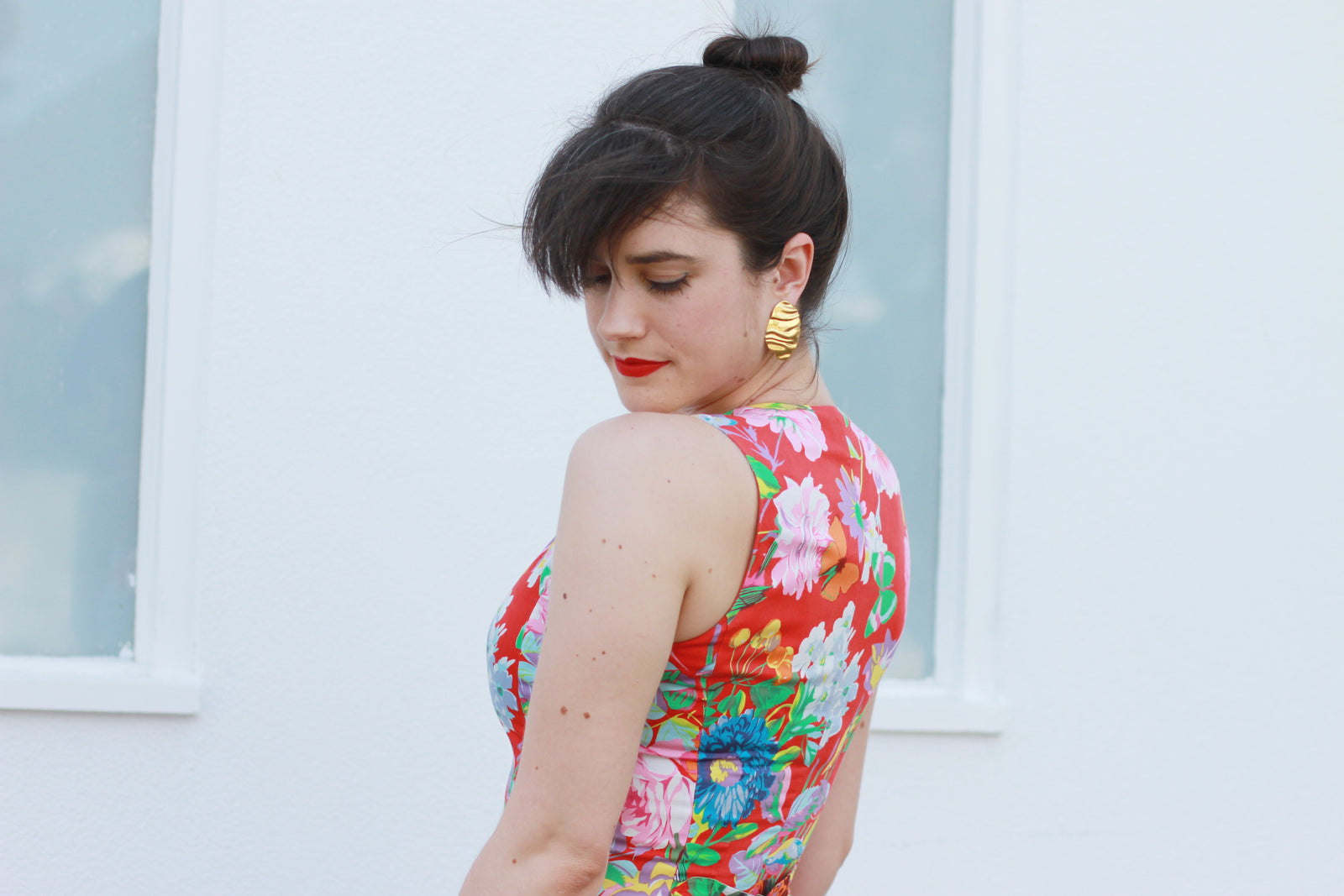 kenzo vintage dress Vintage KENZO Paris Floral Dress / Made in France / XS – Sarah & Ludo
