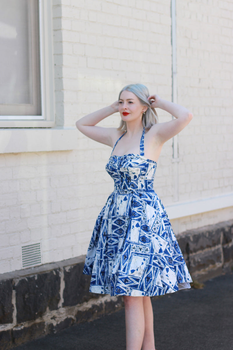 vintage hawaiian dress 50's | 90s 50s Pink Tropical Floral Plumeria Fit and Flare Cotton Dress none (illegible)Best fits modern Small Sslr Womens 50s Sleeveless Vintage
